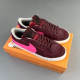 Blazer Low 77 Jumbo Board shoes red pink DQ1470-601