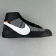 Blazer Mid All Hallows Eve Board shoes Black white AA3832-100