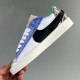 Blazer Low 77 JUMBO Board shoes White black DX6059-101