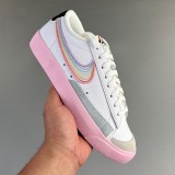 WMNS Blazer Low LX Board shoes white pink DJ4665-100