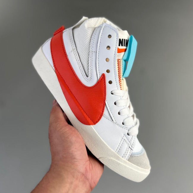 Blazer Mid 77 Jumbo Board shoes white red DD3111-100