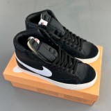 Blazer Mid 77 Jumbo Board shoes Black white DD3111-100