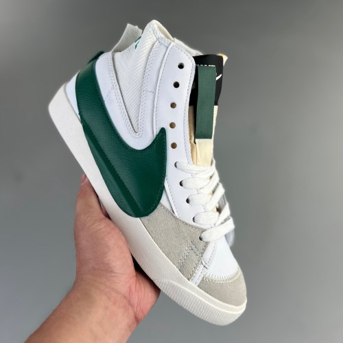 Blazer Mid 77 Jumbo Board shoes white green DD3111-100