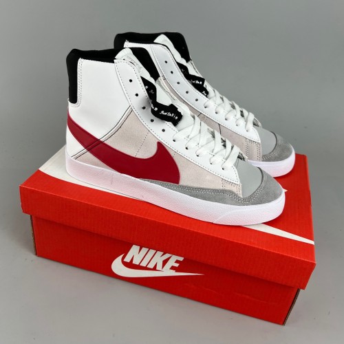 Blazer Mid 1977 Vintage Lucid Board shoes White Red DD8025-100