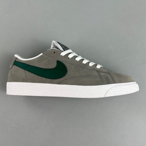 WMNS Blazer Low LX Board shoes grey green 330247