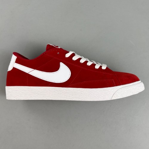 WMNS Blazer Low LX Board shoes White red 330247