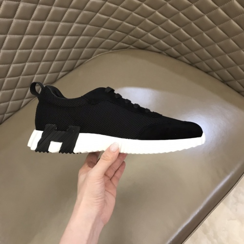 Bouncing Sneaker in calfskin Man's Women's Shoes Black