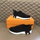 Bouncing Sneaker in calfskin Man's Women's Shoes Black