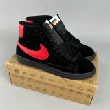 Blazer Mid Board shoes Black red 488060-003