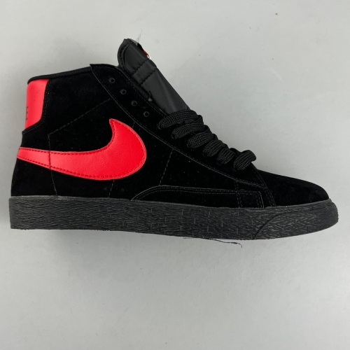 Blazer Mid Board shoes Black red 488060-003