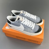 Blazer Low 77 Jumbo Board shoes grey white FN3413-100