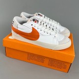 Blazer Low 77 Jumbo  Board shoes white orange DQ1470-102