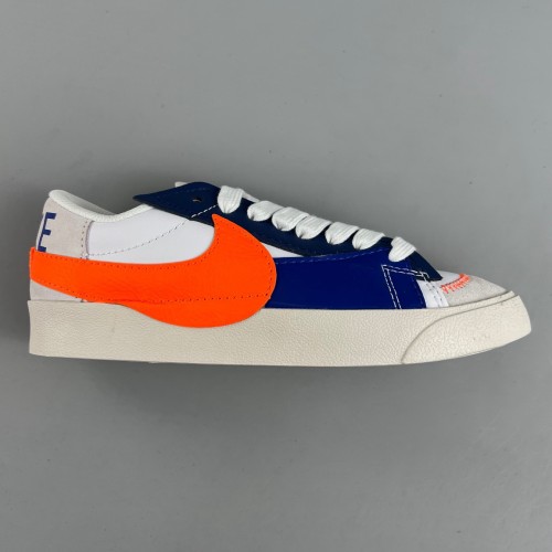 Blazer Low 77 Jumbo Board shoes Orange blue DQ1470-102