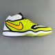 Air Zoom GT Hustle 2 Basketball shoes White yellow DJ9404-300