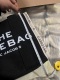 Women's Jacquard Large Capacity Tote Bag Handbag black 6603