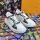 TIME OUT Fashionable round tie up Board shoes white brown