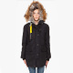 Women Kodiak Long Parka article down jacket black