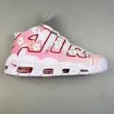 Air More Uptempo 96 GS Basketball shoes white pink DJ5988-100