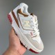 BB 550 running shoes White brown red BB550ALD