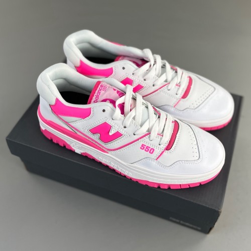 BB 550 running shoes White pink BB550ALD