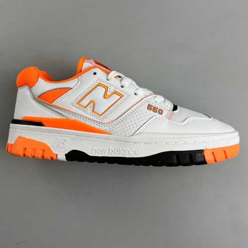 BB 550 running shoes White Orange BB550MT1