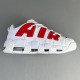 Air More Uptempo Low Basketball shoes White Red FB1299-001