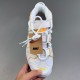 WMNS Air More Uptempo GS Barely Basketball shoes white orange DM3035-100