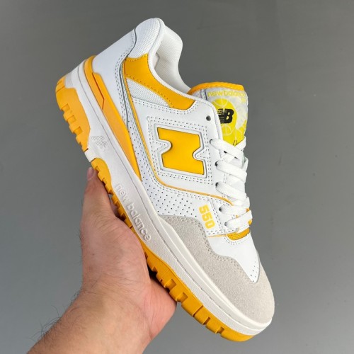 BB 550 running shoes White yellow