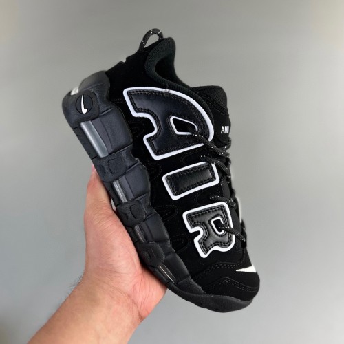 Air More Uptempo Low Basketball shoes Black FB1299 001