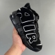 WMNS Air More Uptempo GS Barely Basketball shoes Black