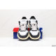 Man Adult Low Leat Fashionable Versatile Sneakers White Black JKD101-RJF