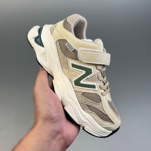 Child NB9060 Retro Sneakers Shoes Khaki