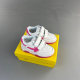 Child Casual Sneakers Shoes White Rose