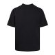 Adult 100% Cotton casual Print short sleeved Crewneck t shirt Tees Clothing oversized Black