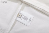 Adult Men's Cotton Simplicity Round Neck Short Sleeve T-Shirt White 335#202450