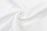 Adult Men's Cotton Simplicity Round Neck Short Sleeve T-Shirt White 306#202450