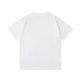 Adult Men's Cotton Simplicity Round Neck Short Sleeve T-Shirt White 306#202450