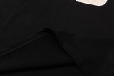 Adult Men's Cotton Simplicity Round Neck Short Sleeve T-Shirt Black 303#202450