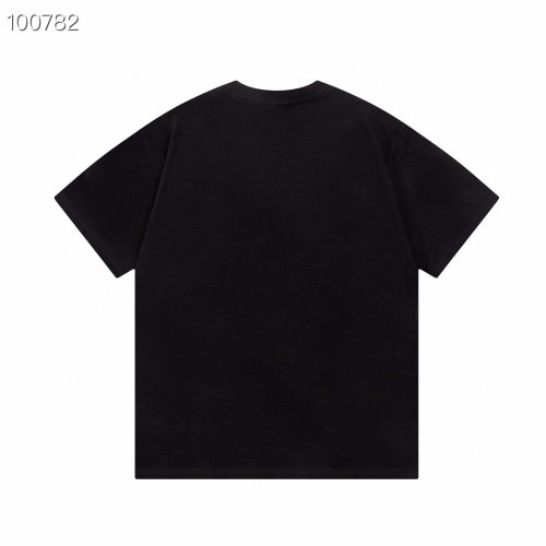 Adult Men's Cotton Simplicity Round Neck Short Sleeve T-Shirt Black 332#202450