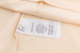 Adult Men's Cotton Simplicity Round Neck Short Sleeve T-Shirt Beige 729#202450