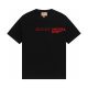 Adult Men's Cotton Simplicity Round Neck Short Sleeve T-Shirt Black 820#202450