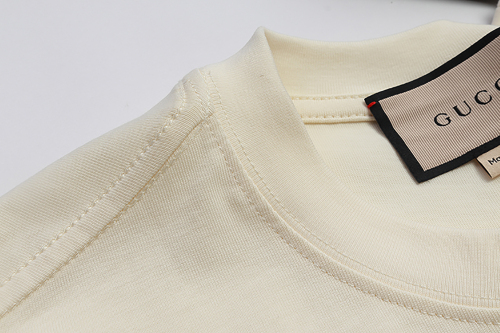 Adult Men's Cotton Simplicity Round Neck Short Sleeve T-Shirt Beige 859#202450