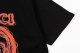 Adult Men's Cotton Simplicity Round Neck Short Sleeve T-Shirt Black 718#202450