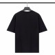 Adult Men's Cotton Simplicity Round Neck Short Sleeve T-Shirt Black 756#202450
