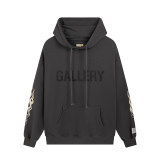 Autumn and Winter Adult Cotton Printed letters Logo casual Long sleeves hoodie Dark Gray 988