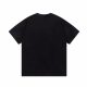 Adult Men's Cotton Simplicity Round Neck Short Sleeve T-Shirt Black 763#202450