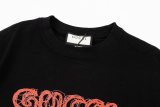 Adult Men's Cotton Simplicity Round Neck Short Sleeve T-Shirt Black 718#202450