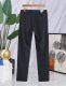 Summer New Four-sided Elastic-waist High-end Stylish Men's Casual Pants  6616