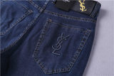  2024 Spring/Summer Saint Laurent Straight Barrel Business High-end Fashionable and Trendy Men's Jeans  3511