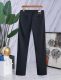 New Spring/Summer Tencel Modal Cotton Fine Twill High Quality Fabric Straight Tube Business Non-ironing Wrinkle-resistant Men's Pants 9909